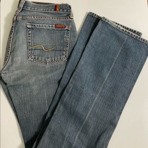 Seven for all mankind straight leg jeans